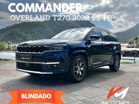 JEEP COMMANDER 1.3 T270 TURBO FLEX OVERLAND AT6 JEEP COMMANDER 1.3 T270 TURBO FLEX OVERLAND AT6